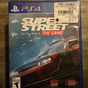 Super Street The Game for PS4